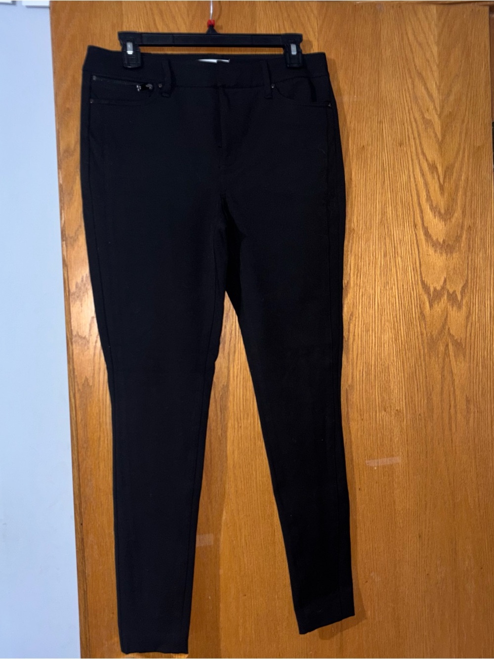 Reiss Black Skinny Ponte Leggings